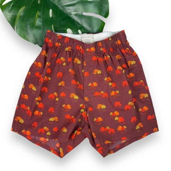 J. Crew Fall Tree Print Boxers - Picture 2 of 7